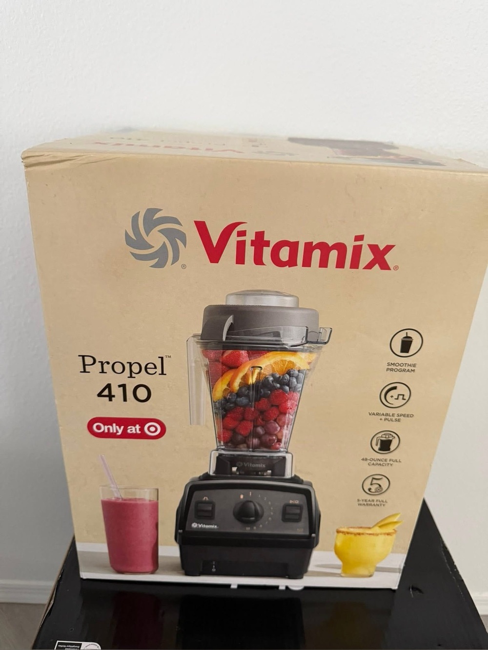 Vitamix Propel 410 Countertop Blender - Black with Clear Pitcher